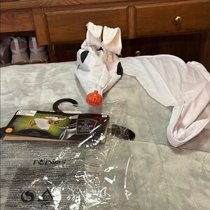 NWT Rubie's The Nightmare Be4 Christmas Zero Dog XL Costume w/Pumpkin 🎃 Nose